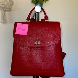 Kate Spade Medium Backpack (Maroon)